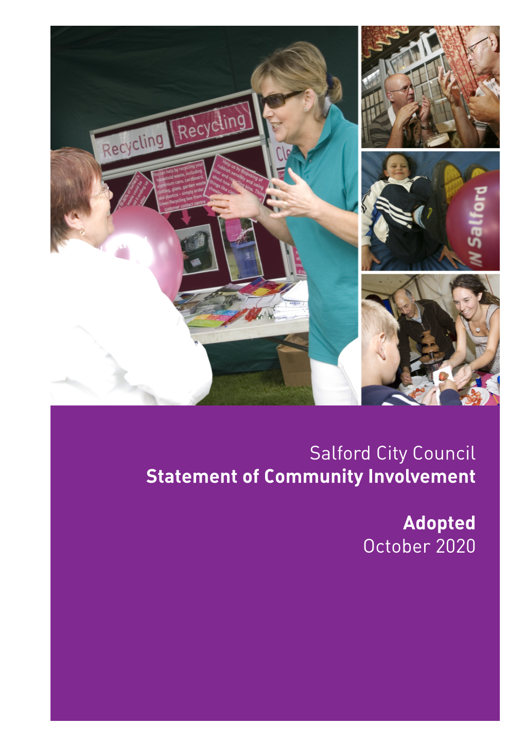 Salford City Council Statement of Community Involvement Adopted