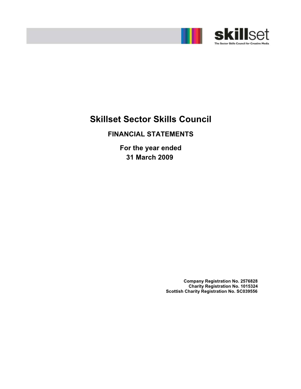 Skillset Sector Skills Council
