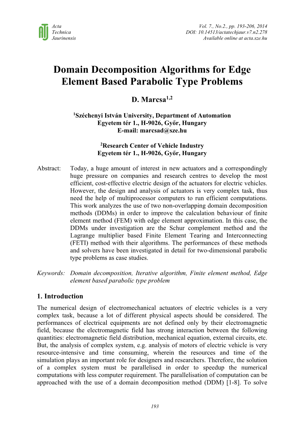 Domain Decomposition Algorithms for Edge Element Based Parabolic Type Problems