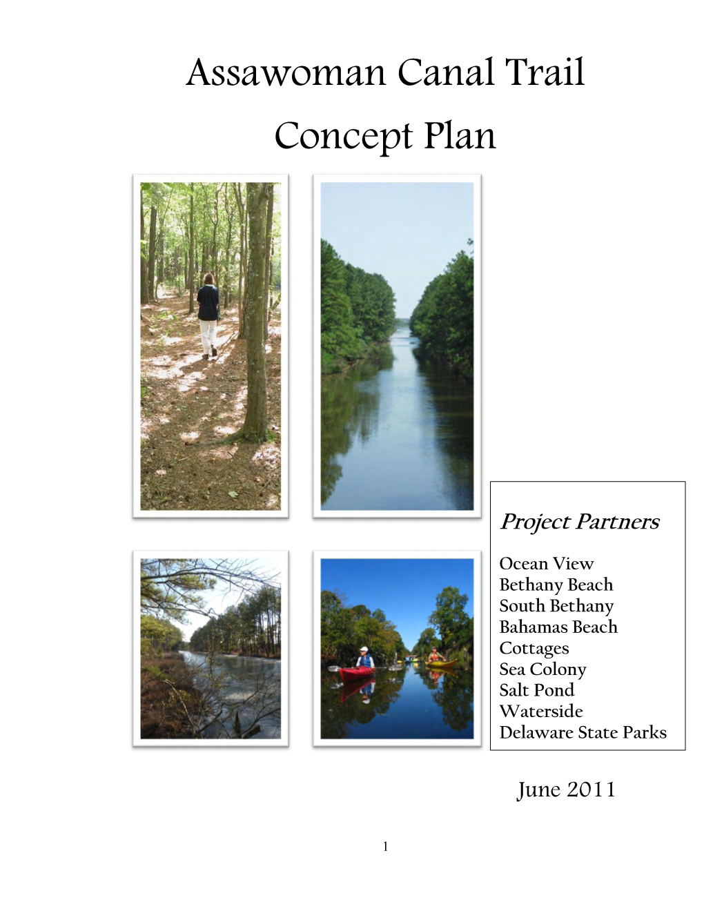 Assawoman Canal Trail Concept Plan