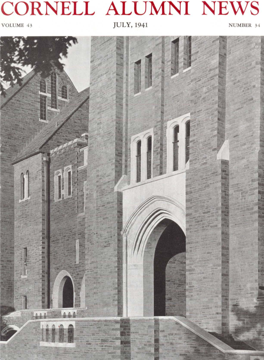 Cornell Alumni News Volume 43 July, 1941 Number 34