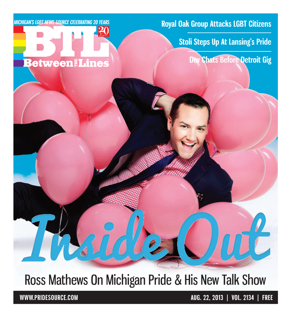 Ross Mathews on Michigan Pride & His New Talk Show