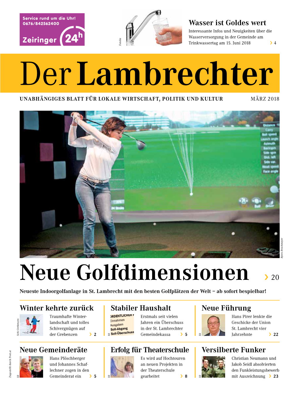 Neue Golfdimensionen › 20 Neueste Indoorgolfanlage in St