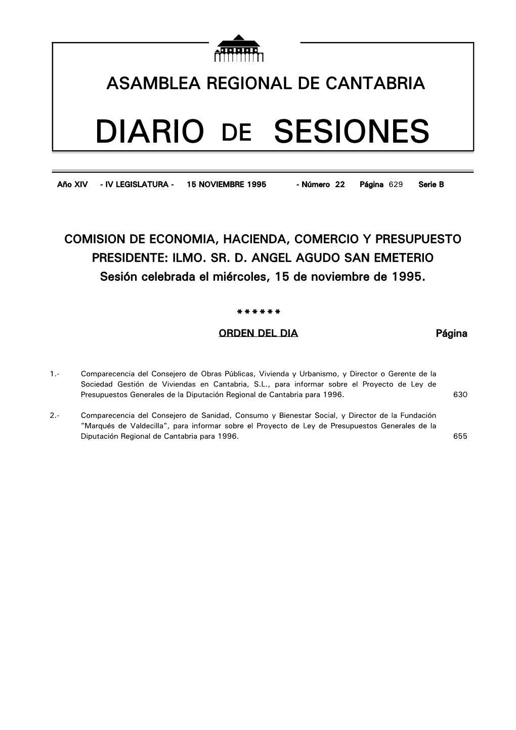 Diario De Sesiones