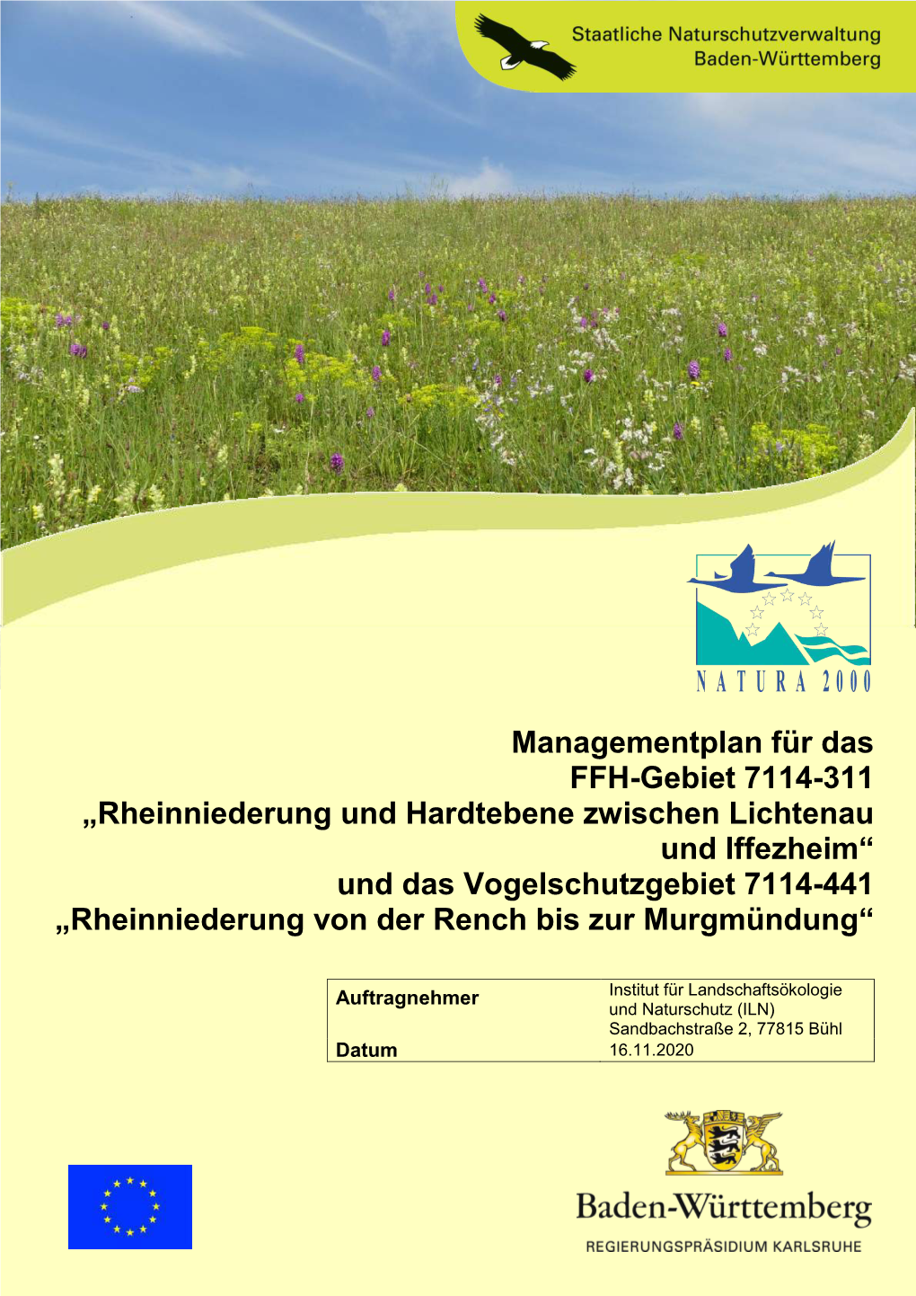 Managementplan Für Das FFH-Gebiet 7114-311 „Rheinniederung Und