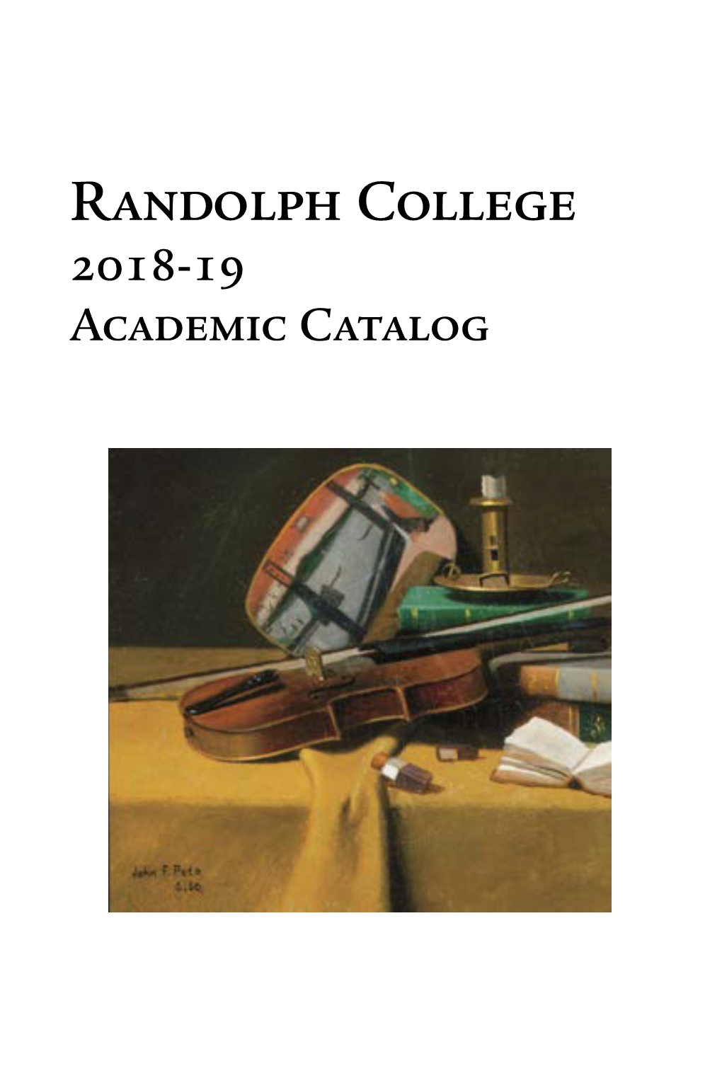 Academic Catalog