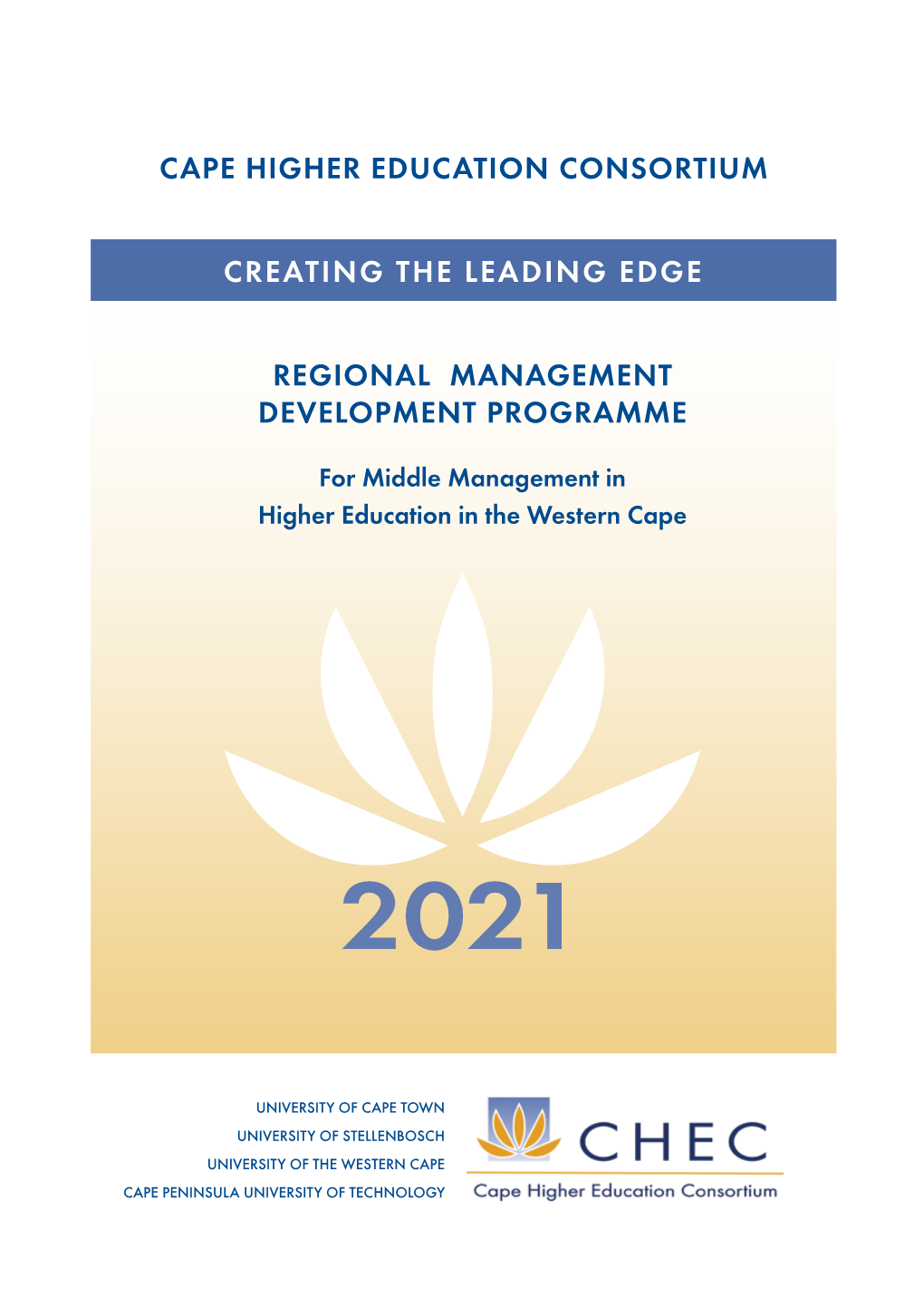 Regional Management Development Programme