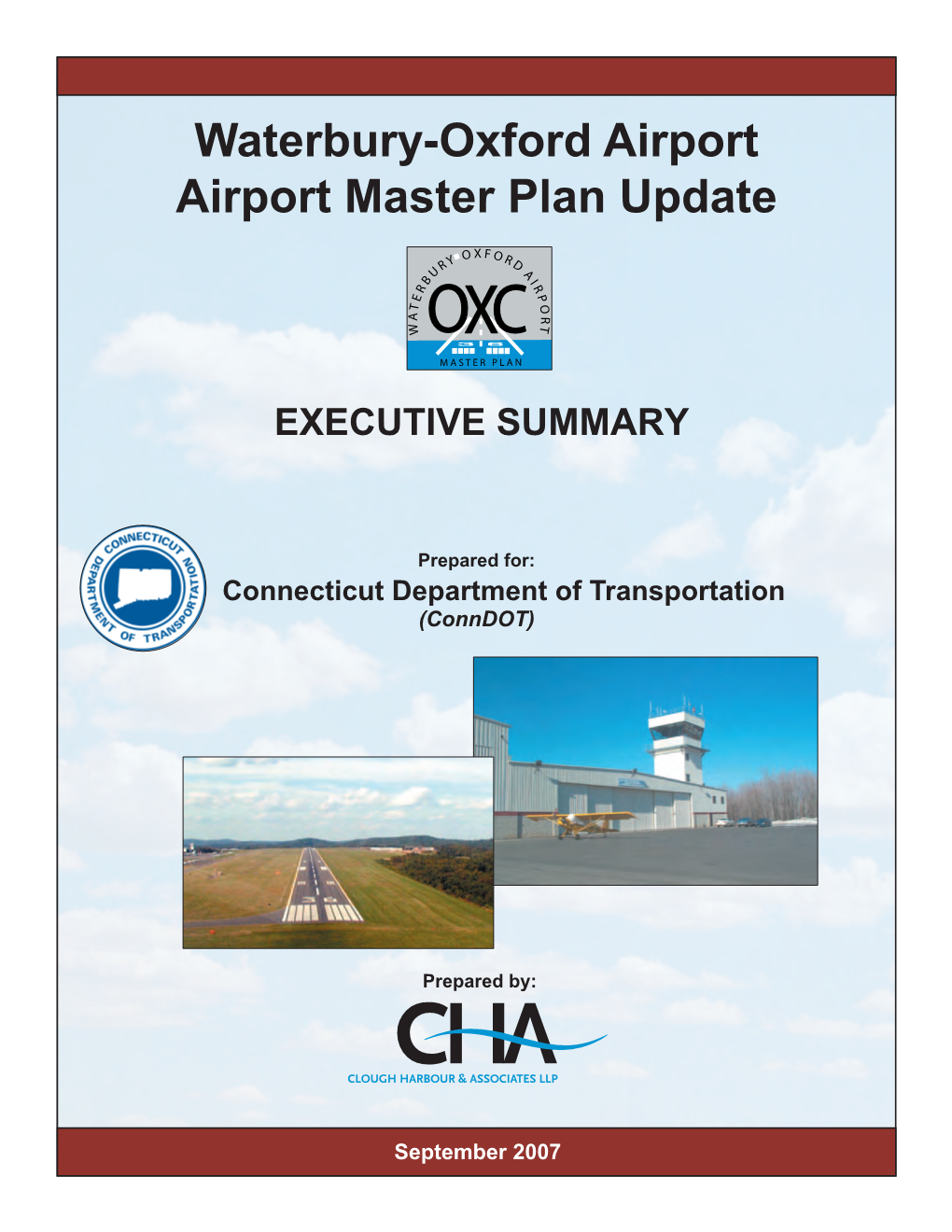 Waterbury-Oxford Airport Airport Master Plan Update