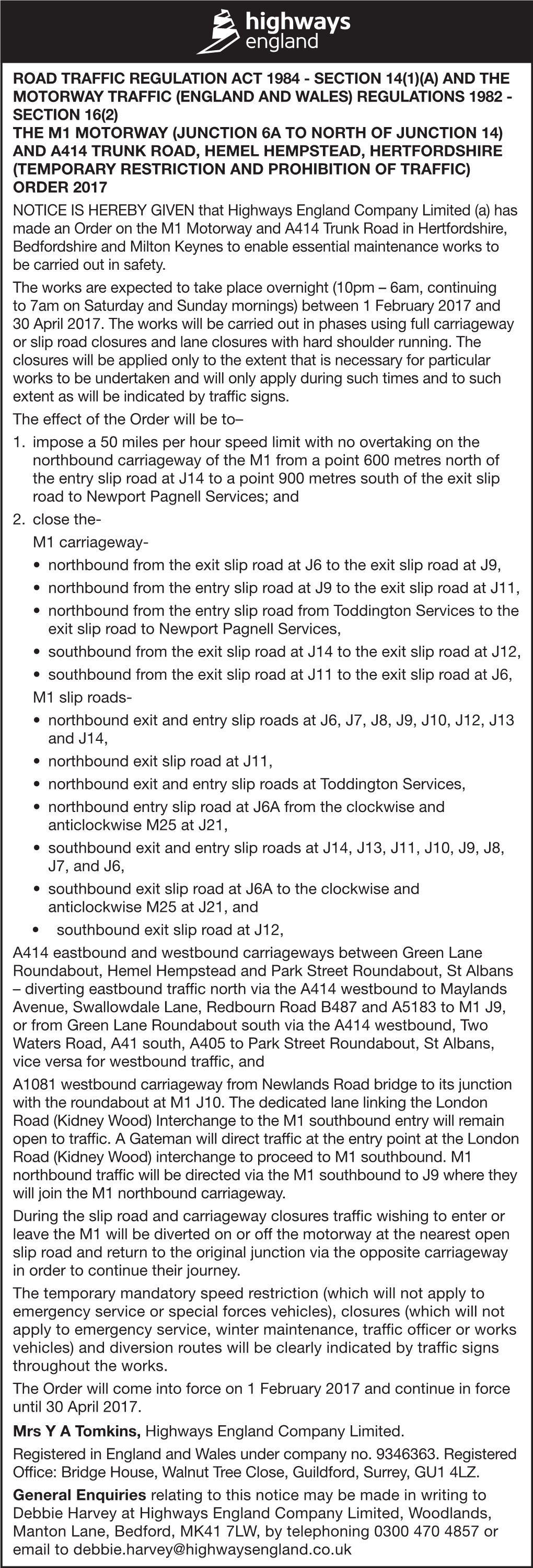 Road Traffic Regulation Act 1984