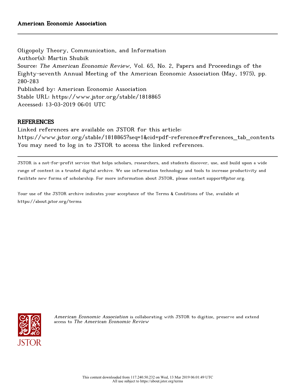 SYBA Eco Micro Economics Sp Eco3 Sem4 Oct2019 Backlog