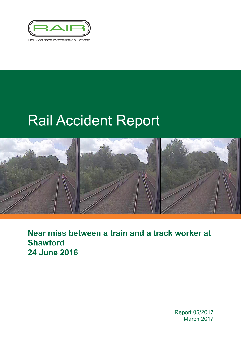 Rail Accident Report