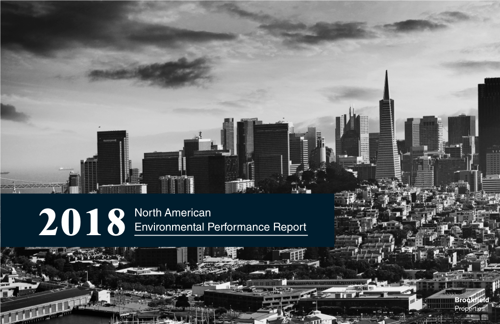 2018 North American Environmental Performance Report