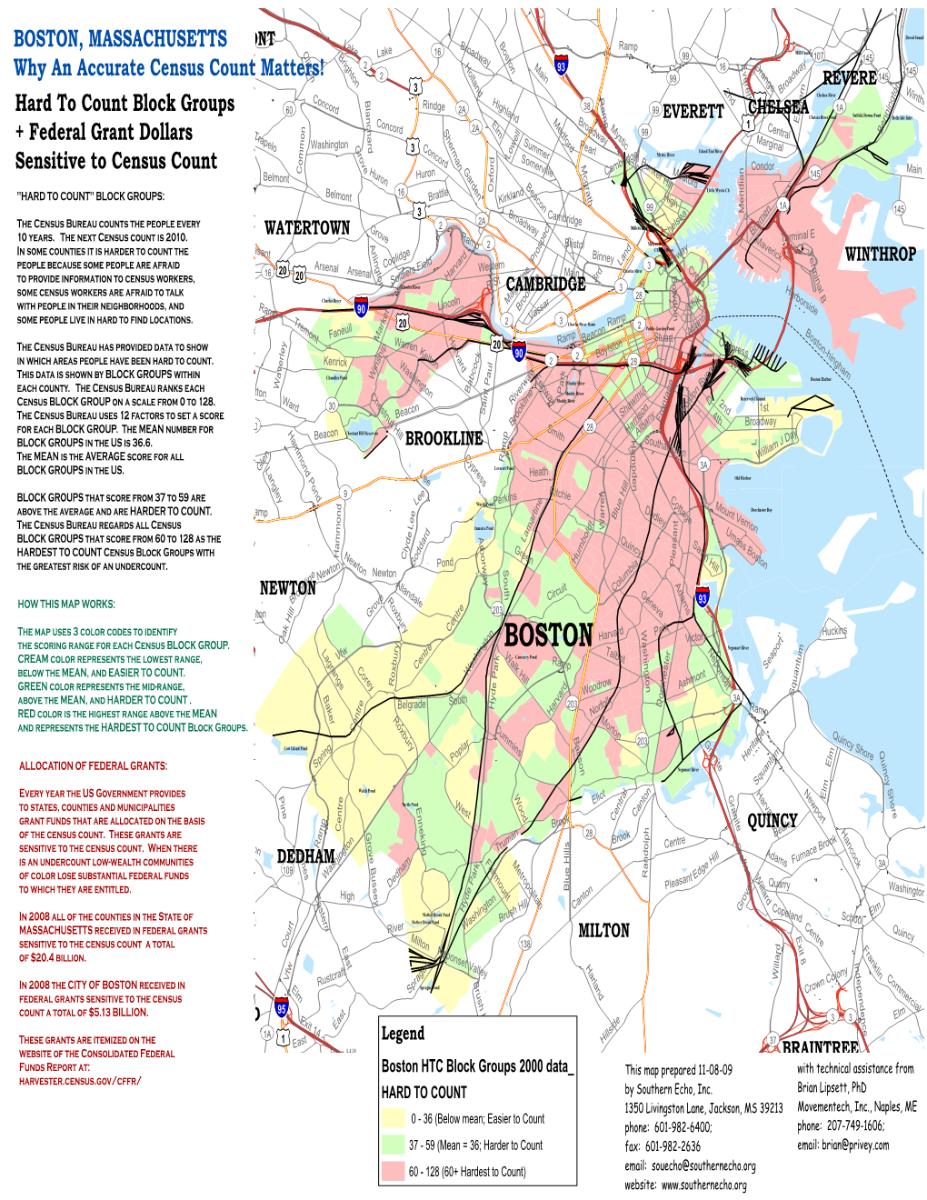 Boston Hard to Count Block Groups