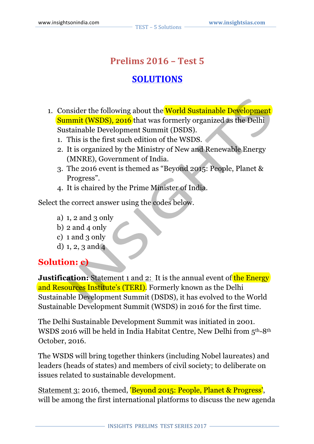 Prelims 2016 – Test 5 SOLUTIONS