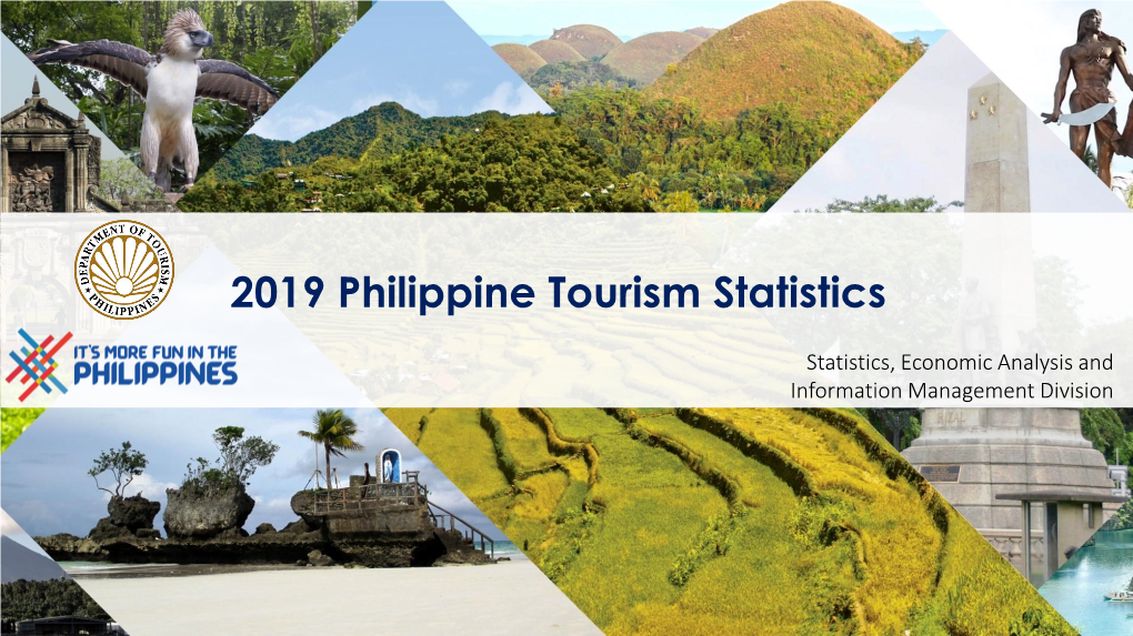 2019 Philippine Tourism Statistics