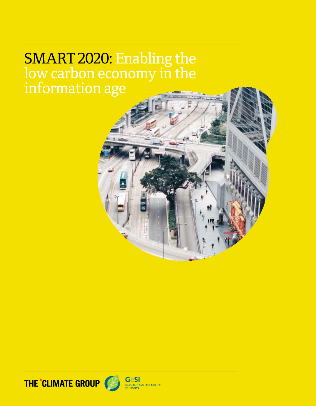 SMART 2020:Enabling the Low Carbon Economy in the Information