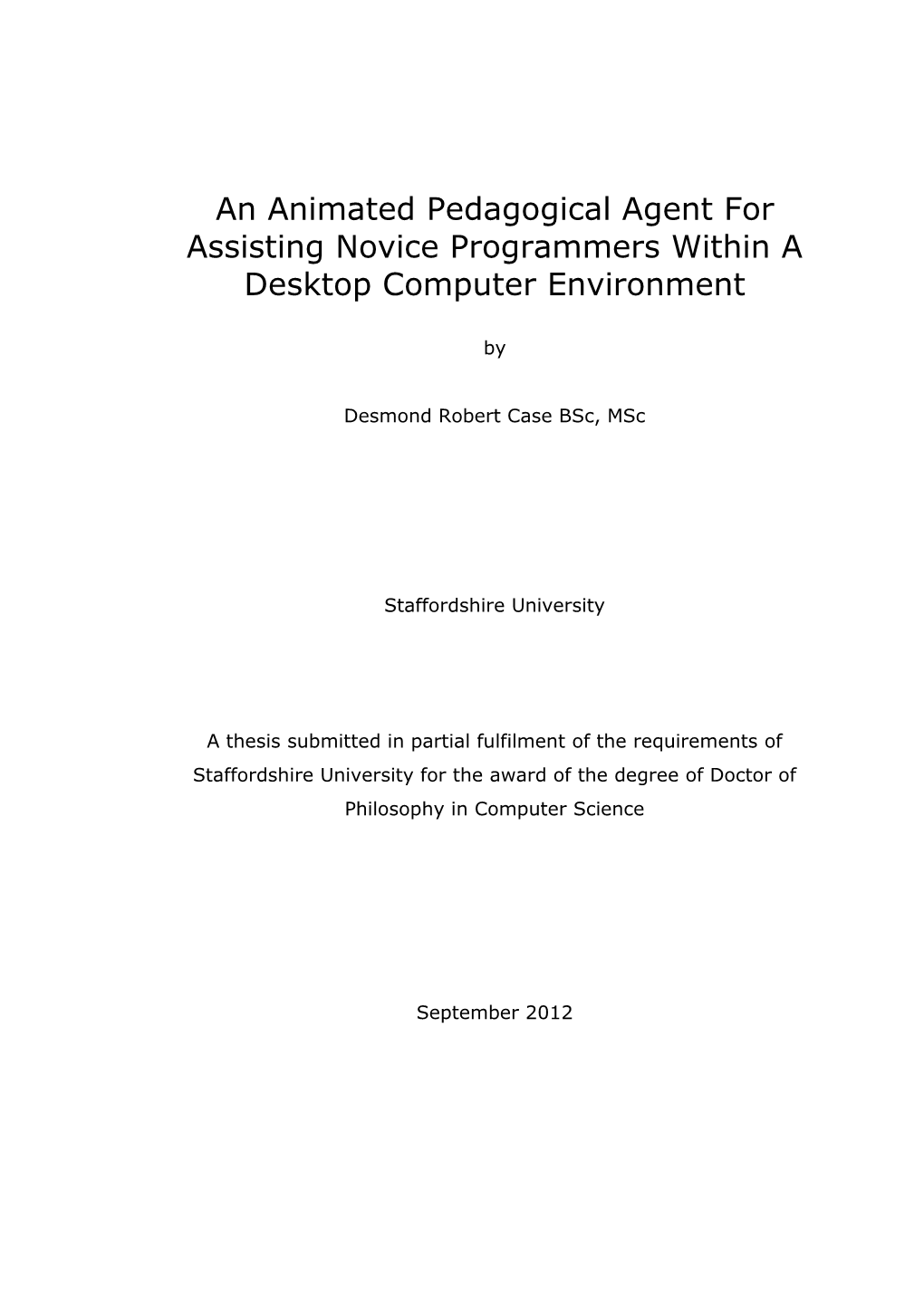 Chapter 2, Version 2 Cognitive Apprenticeship