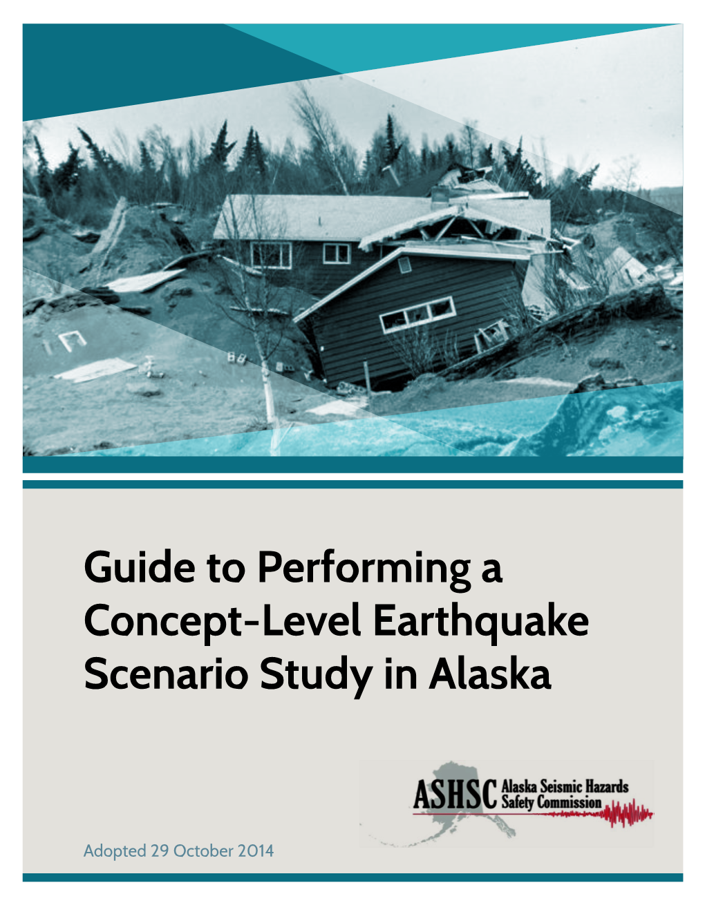 Guide to Performing a Concept-Level Earthquake Scenario Study in Alaska