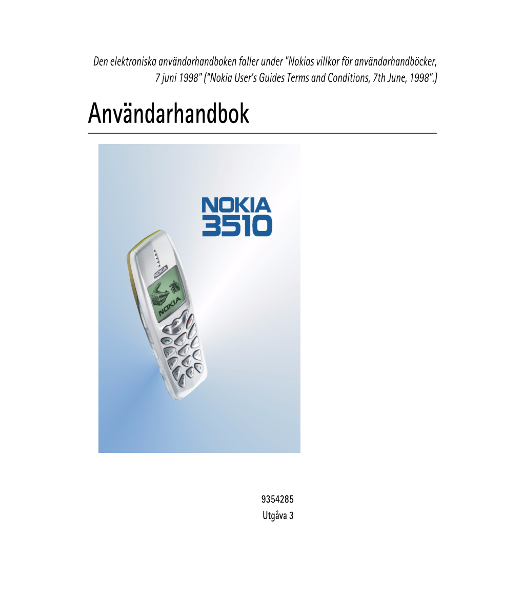 Nokia-3510-Sv.Pdf