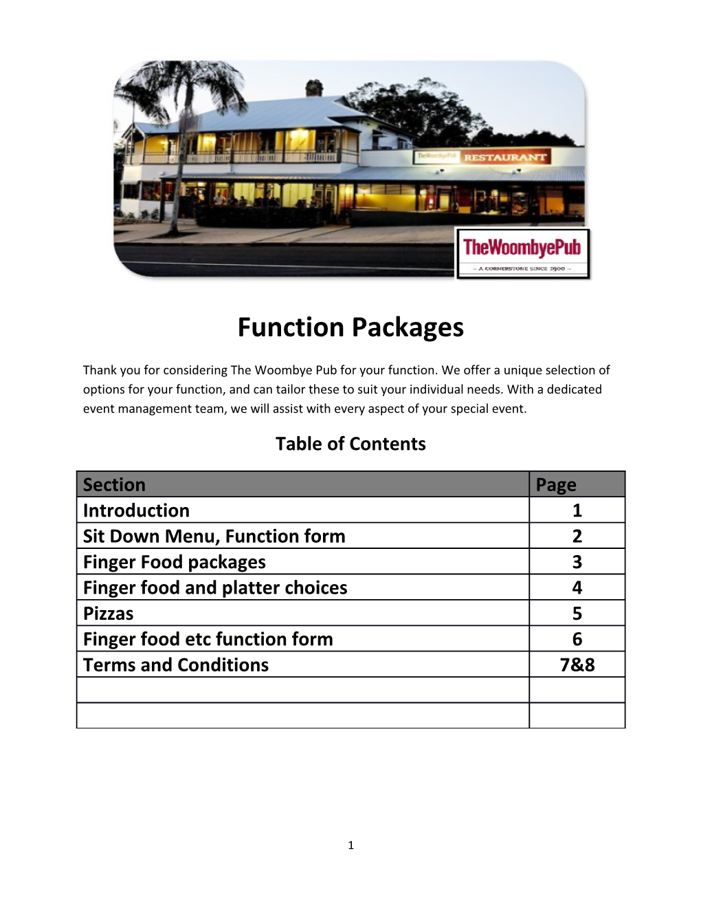 Function Packages