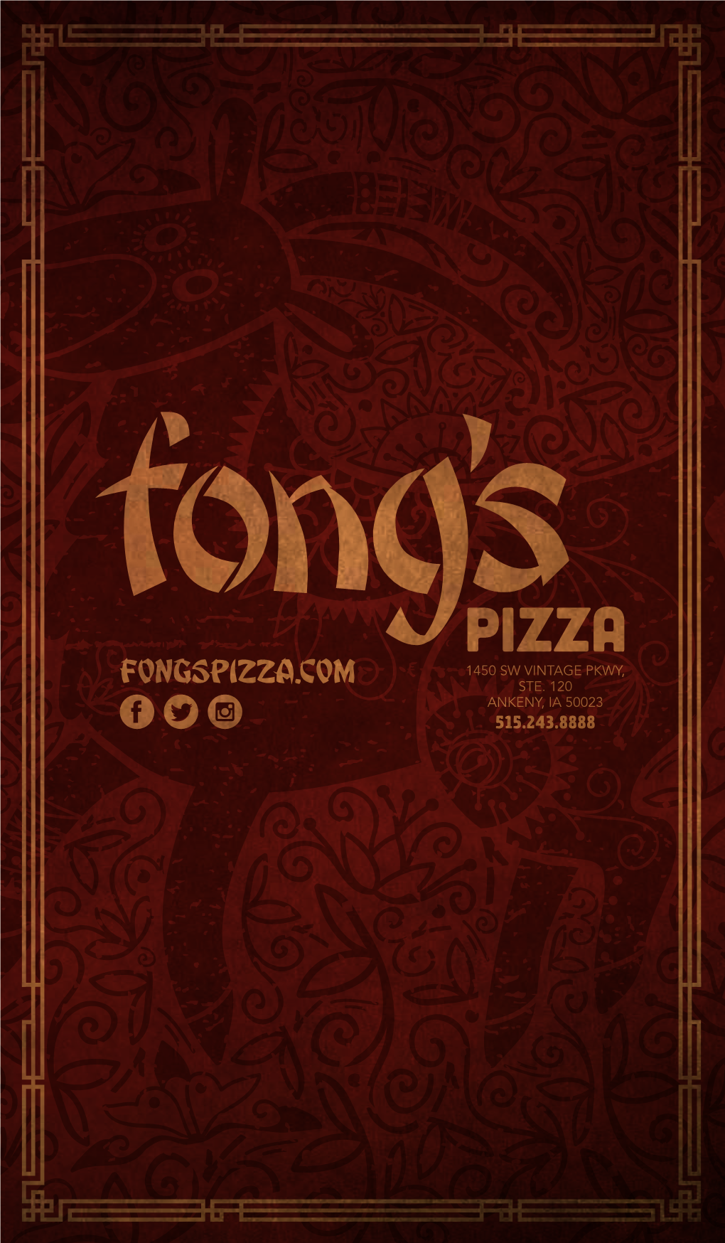 2019 Fongsankeny Foodmenu