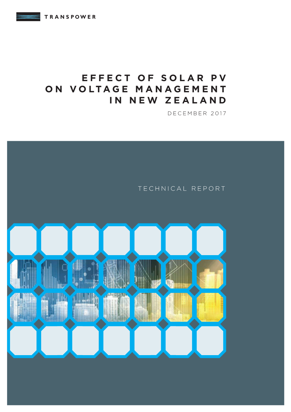 Effect of Solar Pv on Voltage Management in New Zealand December 2017