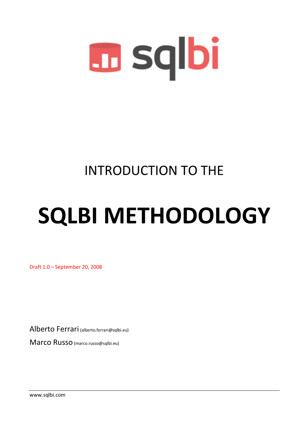 Introduction to SQLBI Methodology