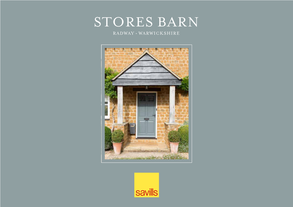 Stores Barn Radway • Warwickshire Stores Barn Radway • Warwickshire