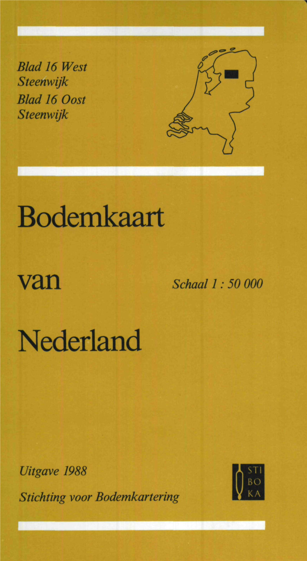 Steenwijk Blad 16 Oost Steenwijk