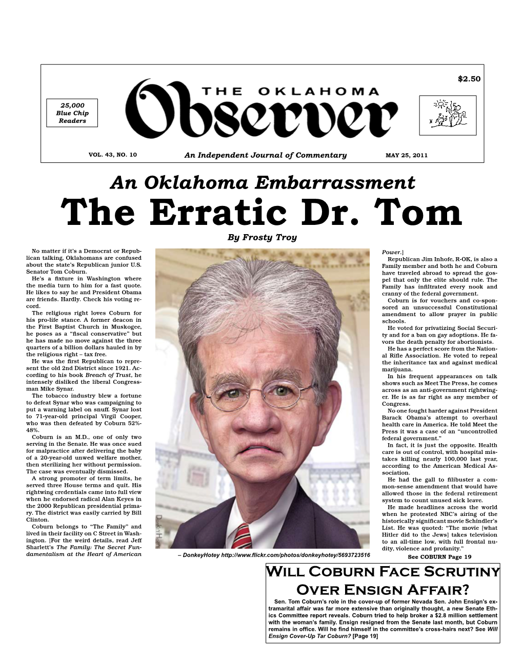 The Erratic Dr. Tom by Frosty Troy