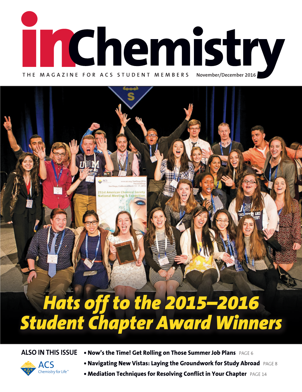 Hats Off to the 2015–2016 Student Chapter Award Winners