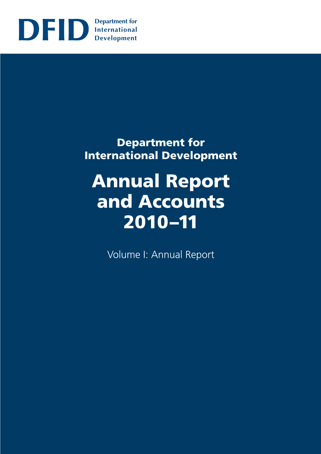 PDF | 4.91 MB | Annual Report 2011 Vol I