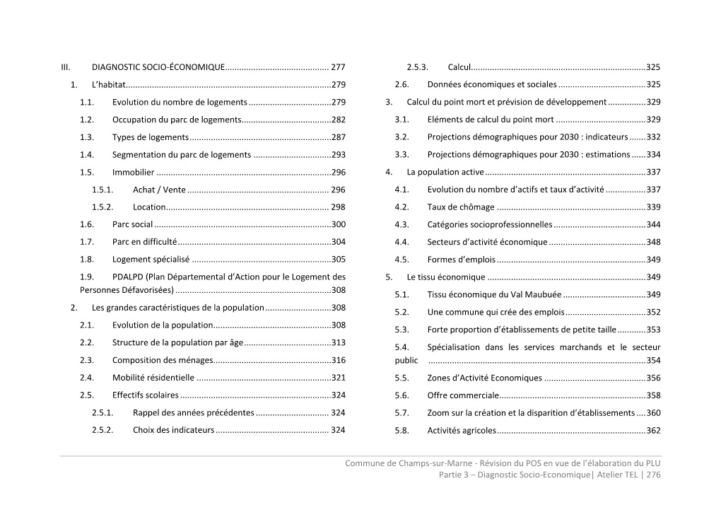 Révision Du POS En Vue De L'élaboration Du PLU Partie 3