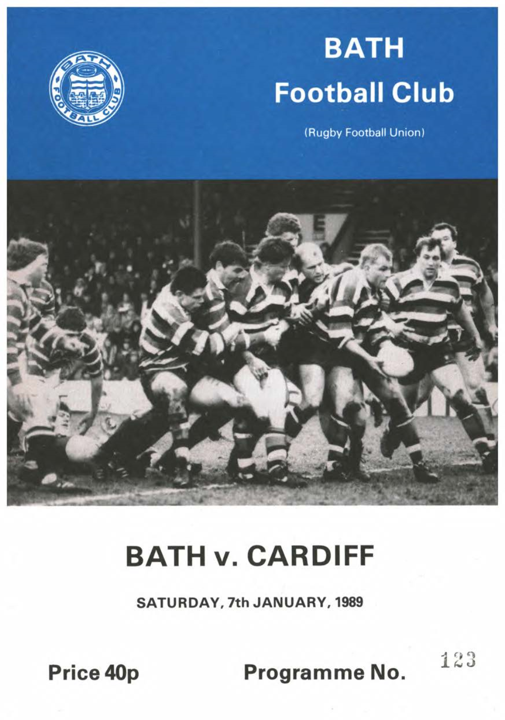 BATH V. CARDIFF