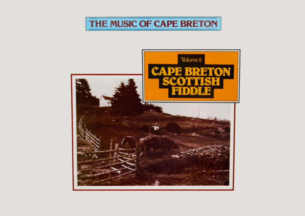 Cape Breton Scottish Fiddle Volume 2