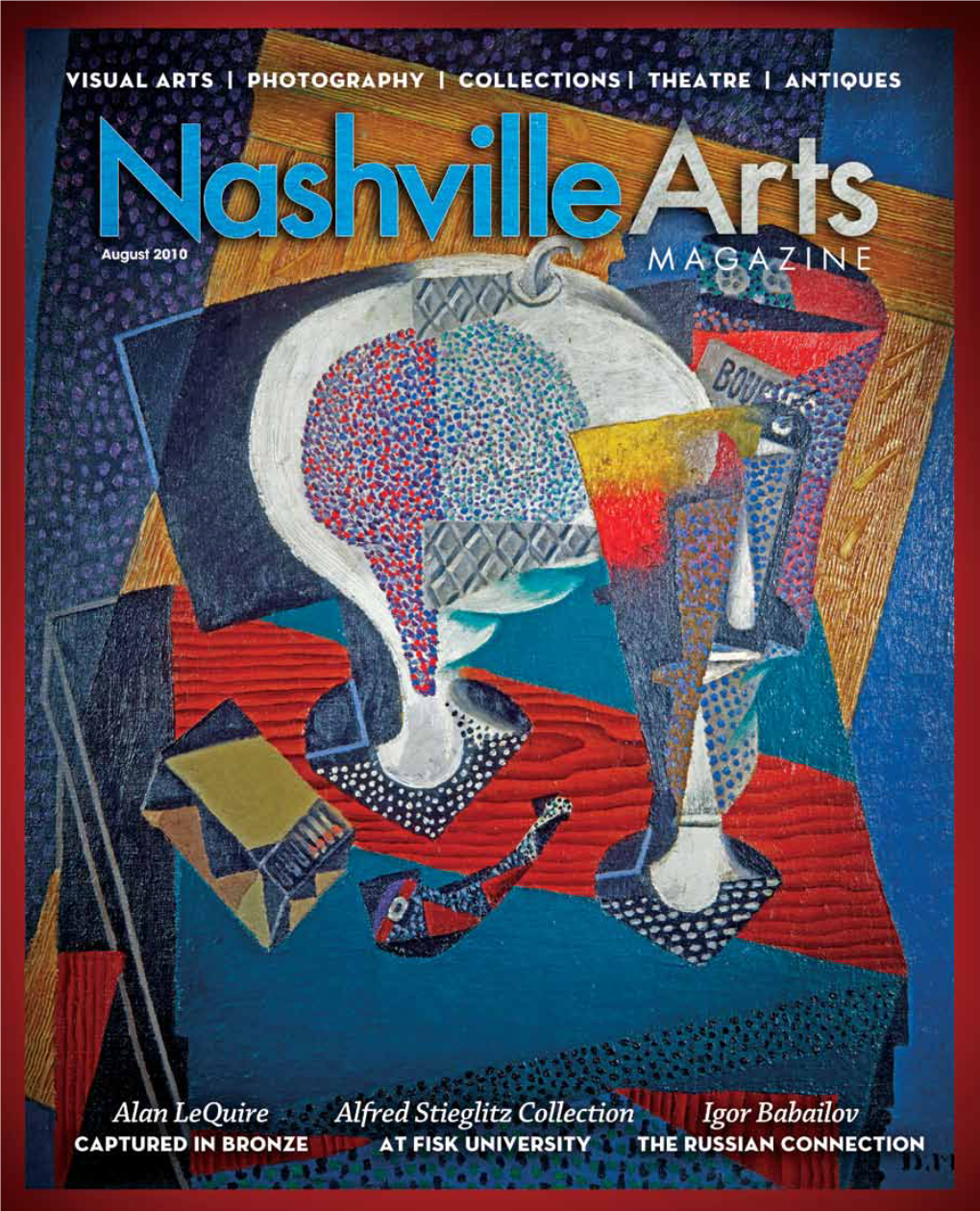 Nashville Arts Magazine | August 2O1O | 1 2 3
