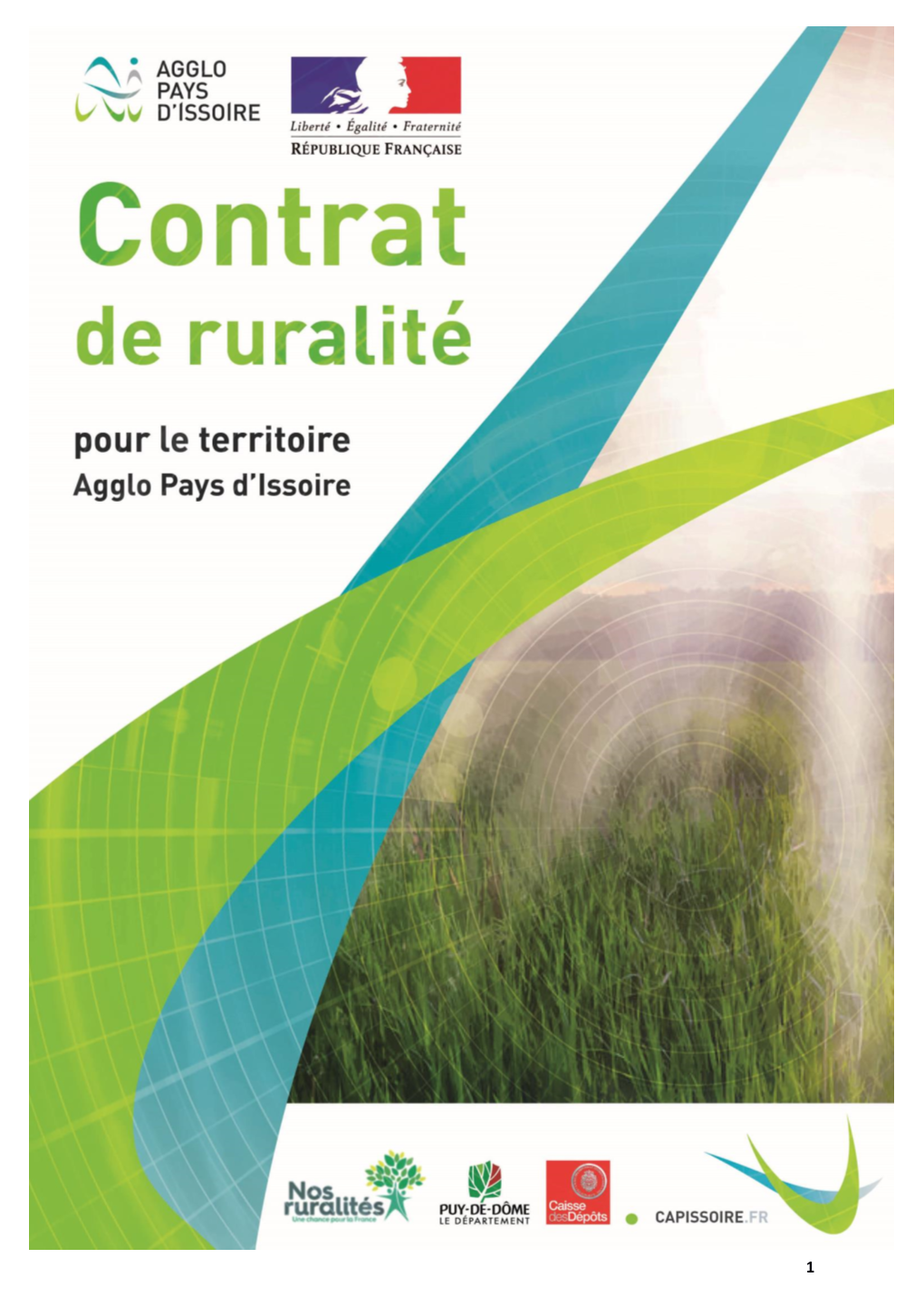 Contrat De Ruralité Agglo Pays D'issoire