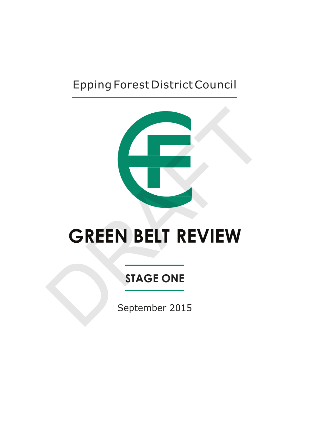 Green Belt Review