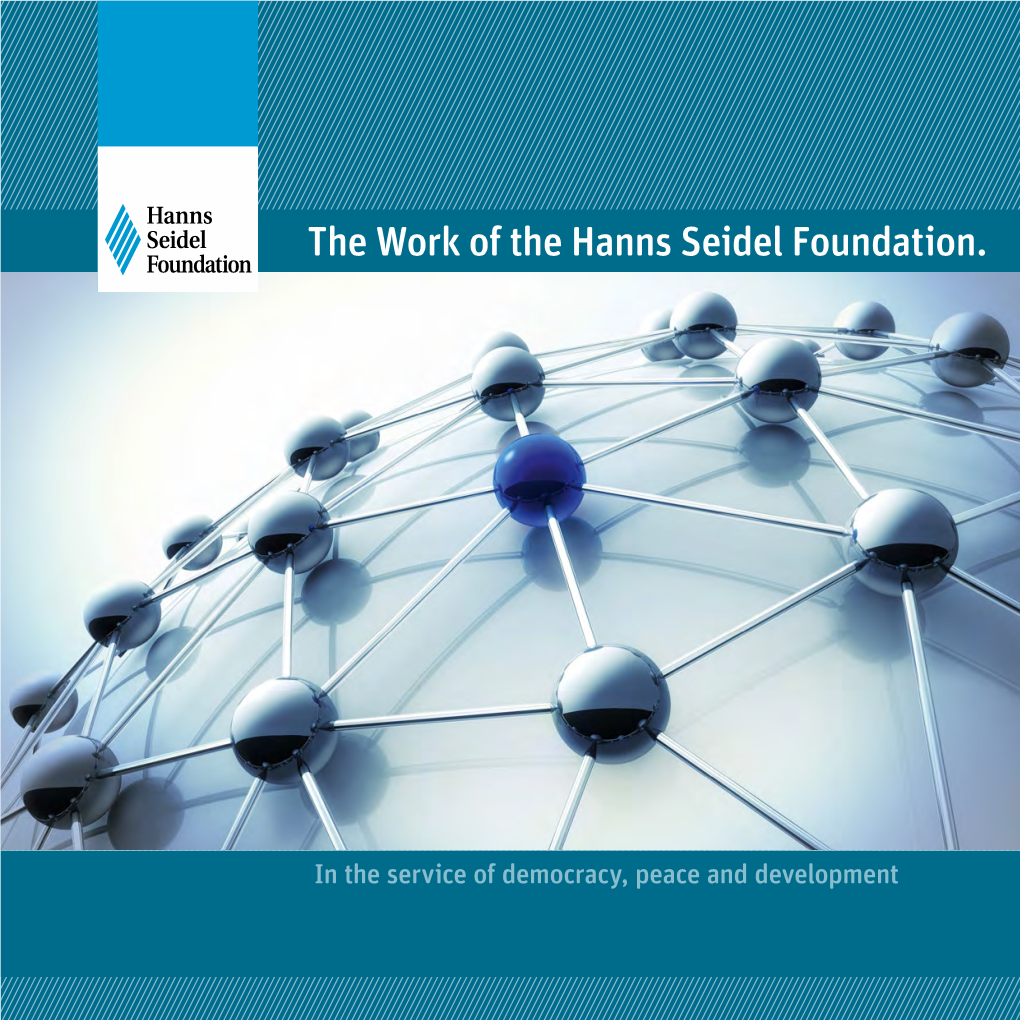 The Work of the Hanns Seidel Foundation