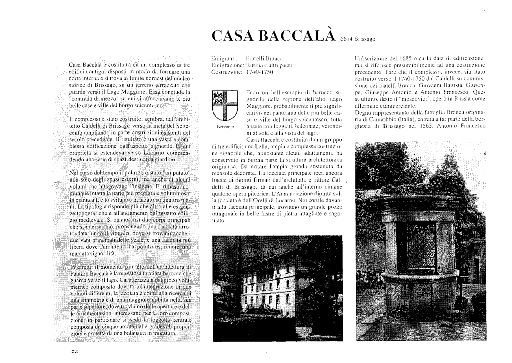 Casa Baccalà