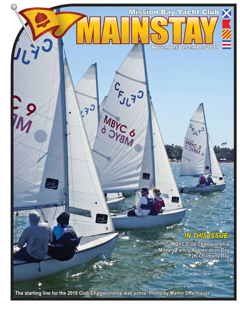 Mission Bay Yacht Club in THIS ISSUE