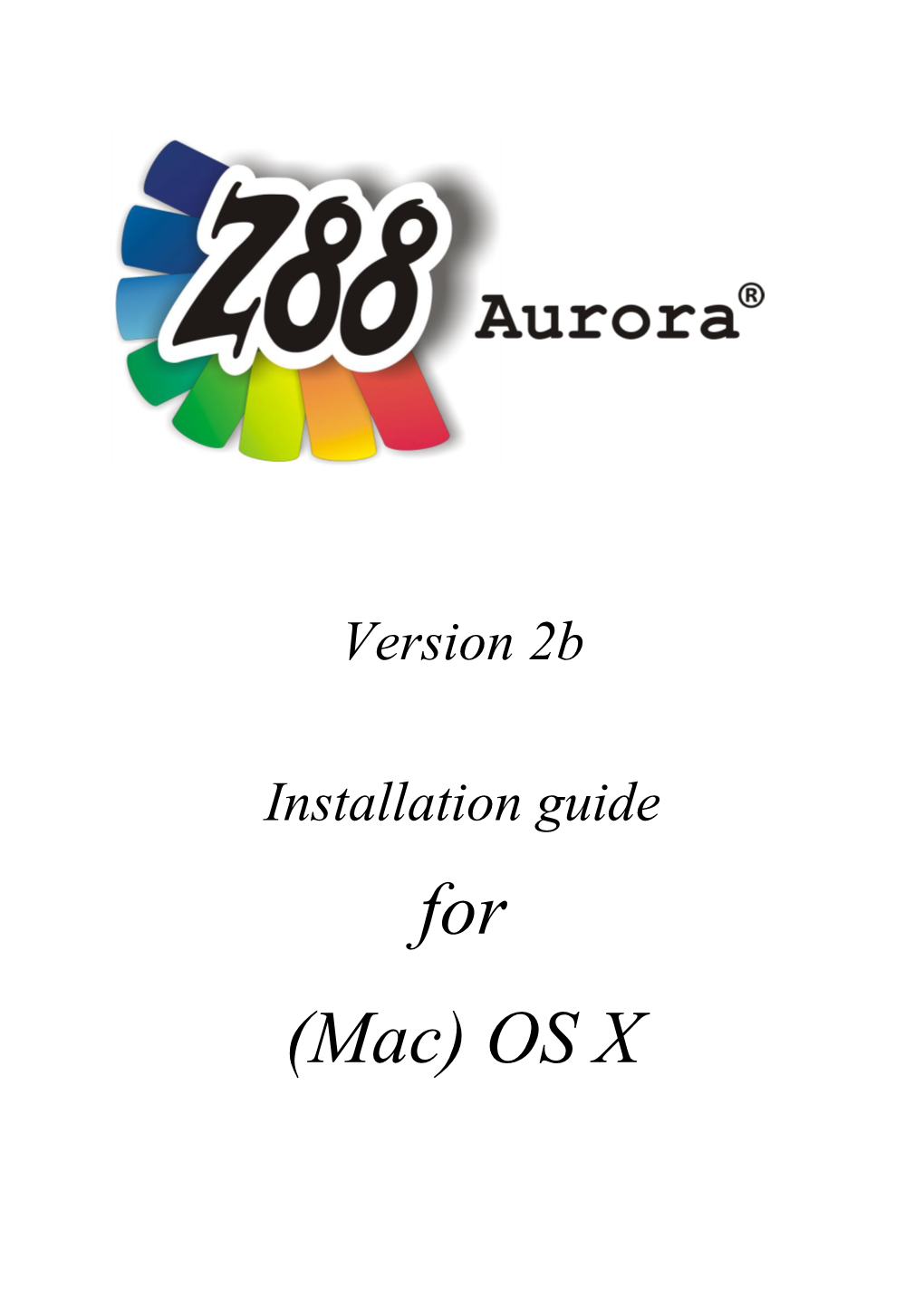 Z88 Aurora Benutzerhandbuch