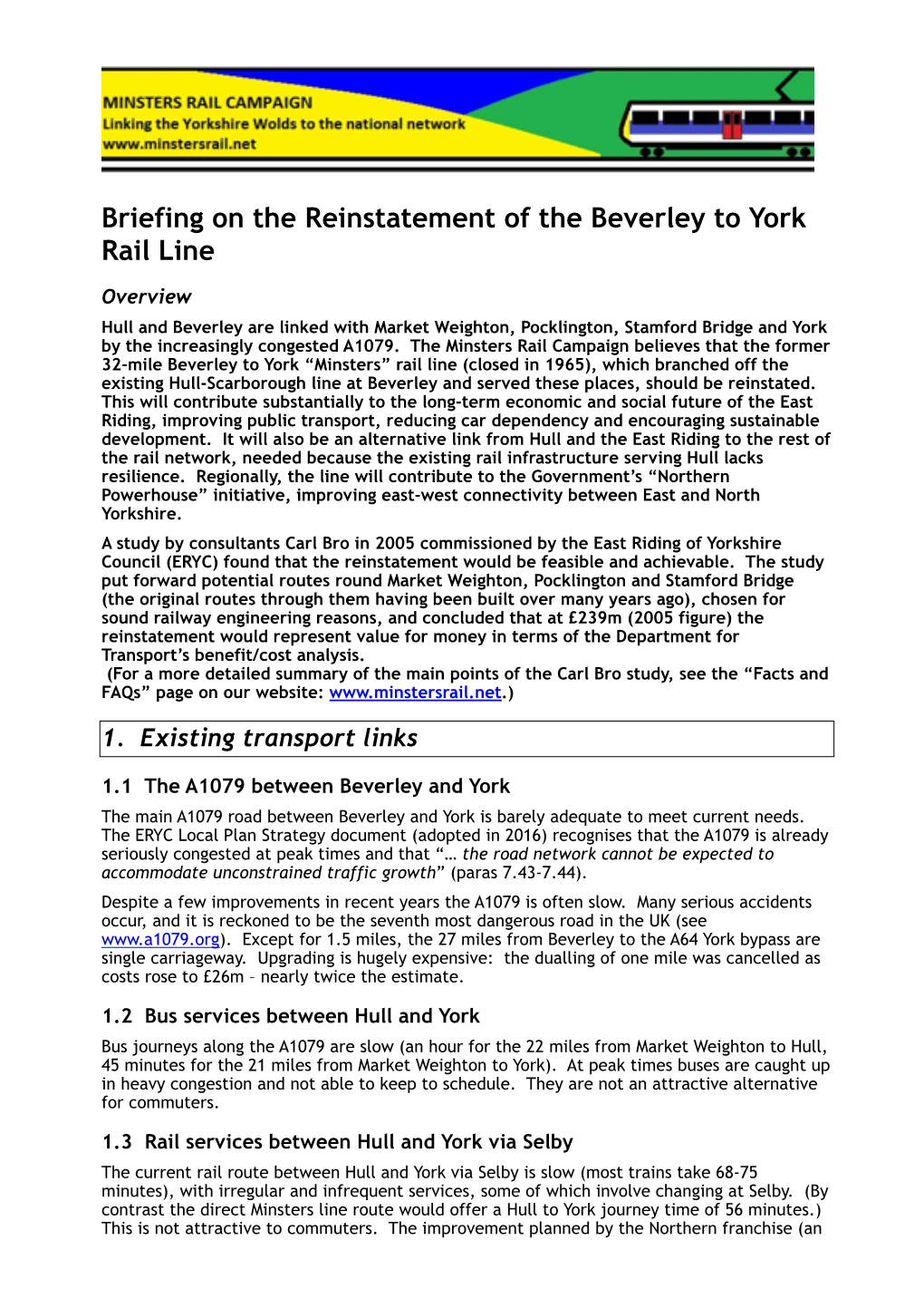 MRC Briefing Beverley-York