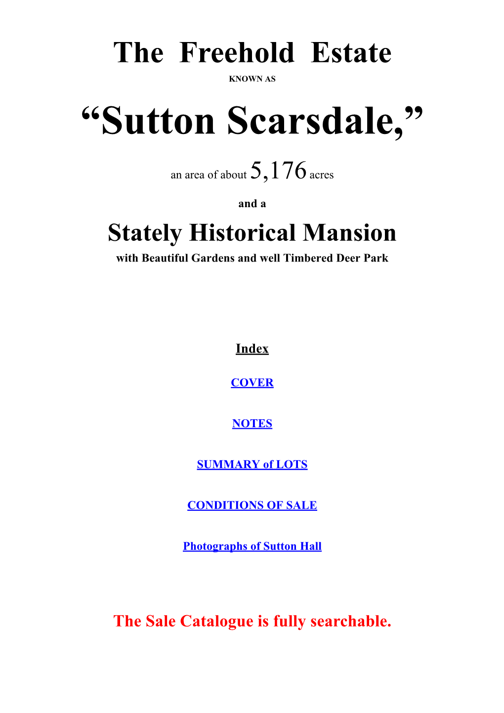 “Sutton Scarsdale,”