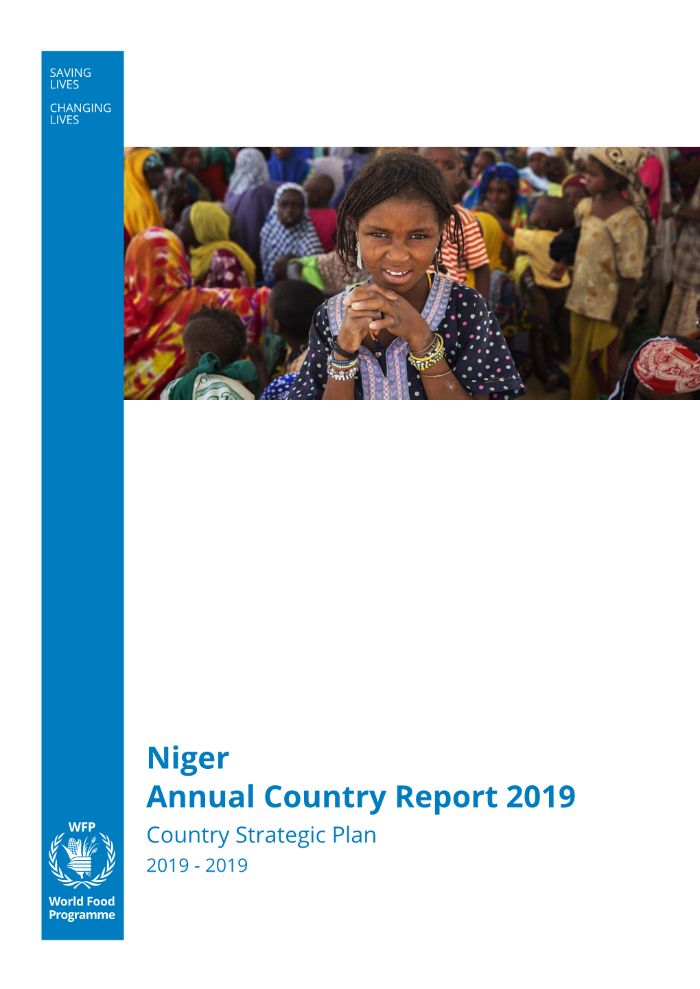Niger Annual Country Report 2019 Country Strategic Plan 2019 - 2019 Table of Contents