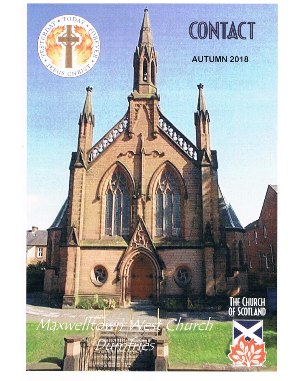 MAXWELLTOWN WEST CHURCH, DUMFRIES Scottish Charity No.: SC015925 Tel: 01387 255900