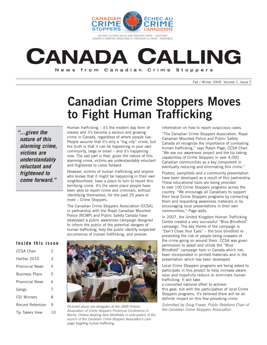 CANADA CALLING News from Canadian Crime Stoppers