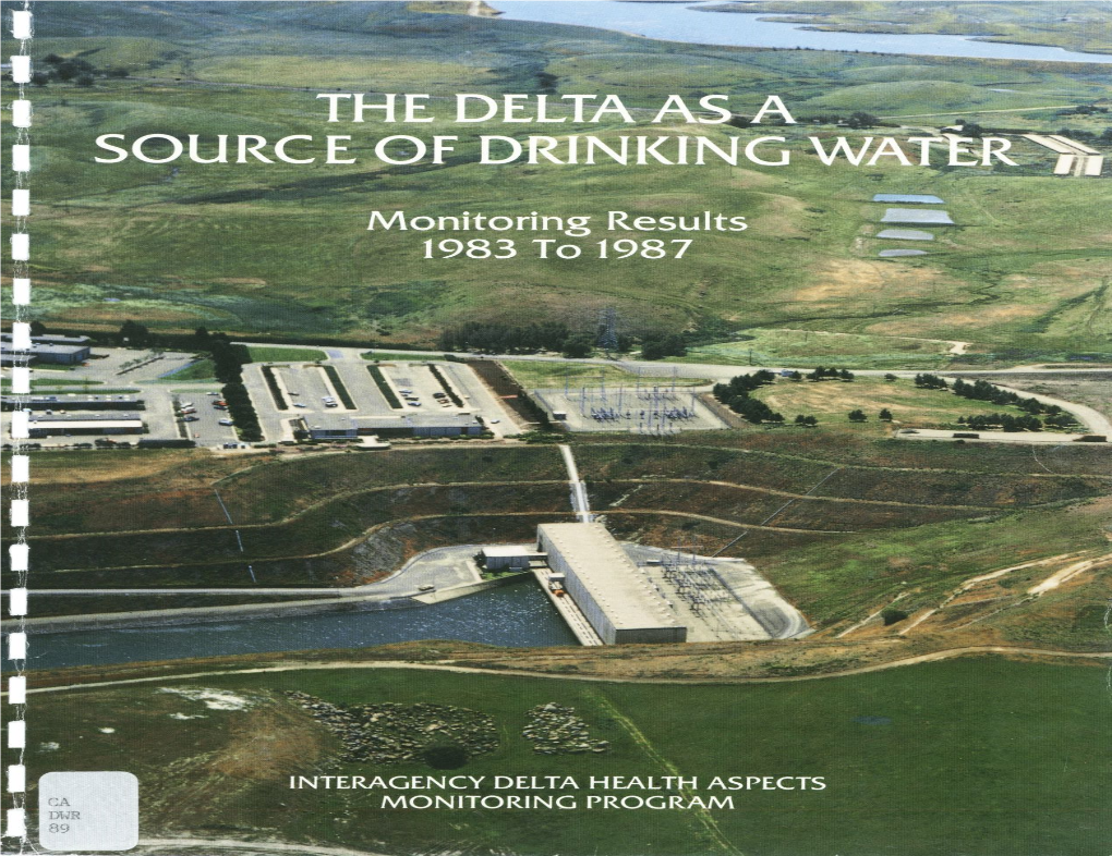 The Delta As a Source of Drinking Water Monitoring Results