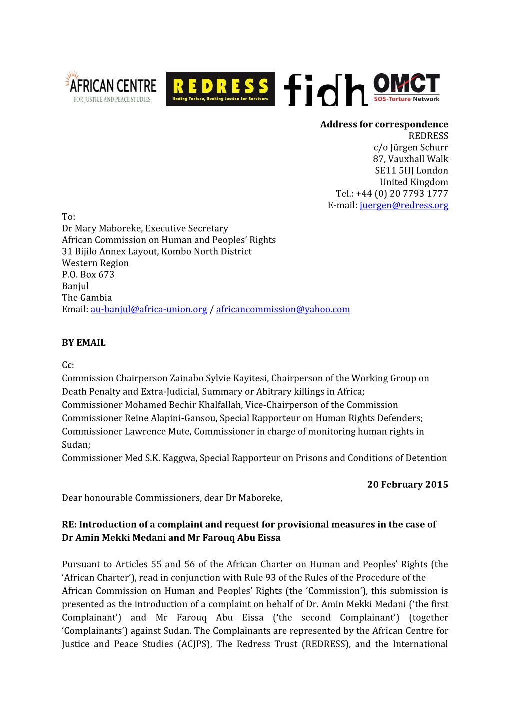 African Commission on Human and Peoples' Rights