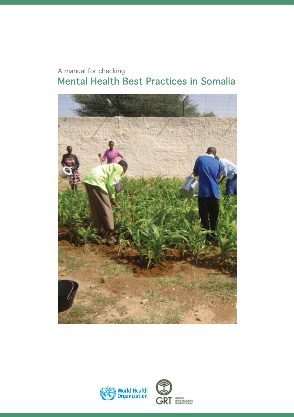 Manual for Checking Mental Health Best Practices in Somalia